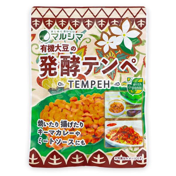 マルシマ 有機大豆の発酵テンペ テンペ オーガニック 100g | 