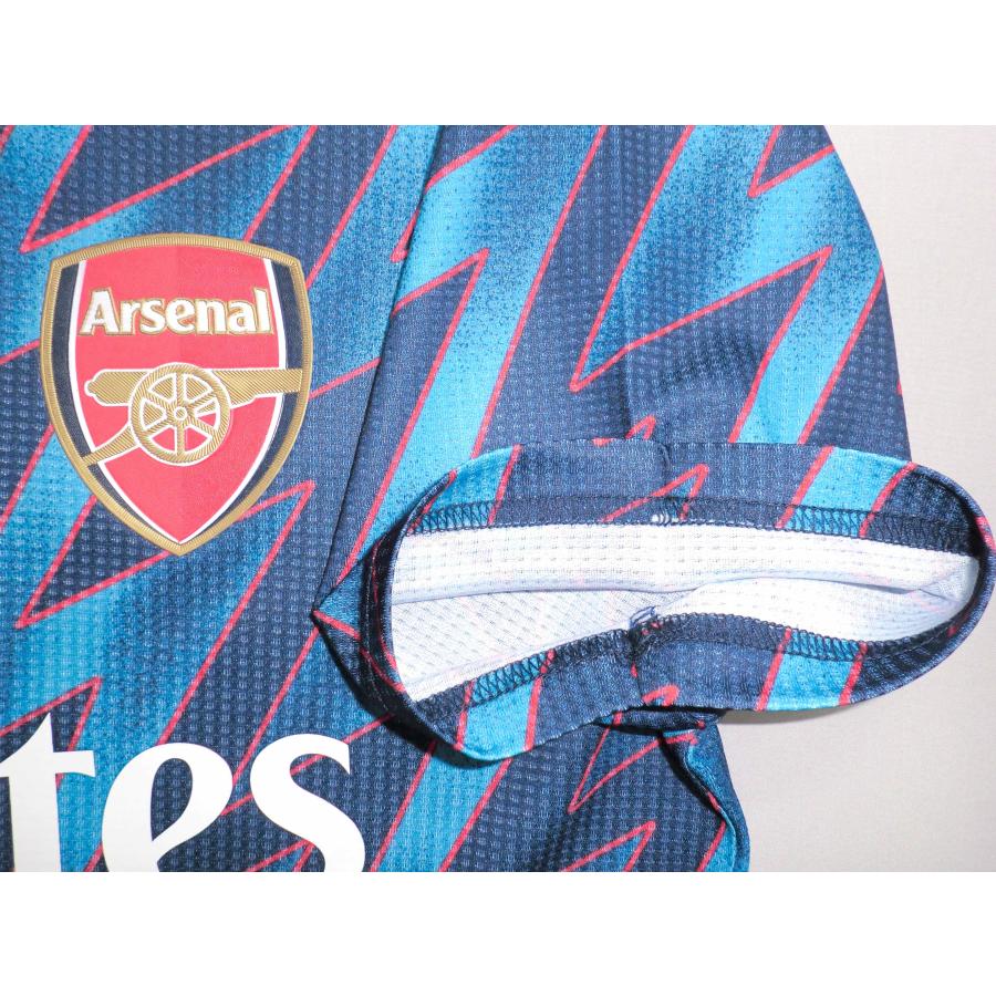 アーセナルFC（プレイヤー）　Arsenal Football Club　Third　Match Shirt　2021-2022　日本Mサイズ相当｜junmokuren-shopping｜05