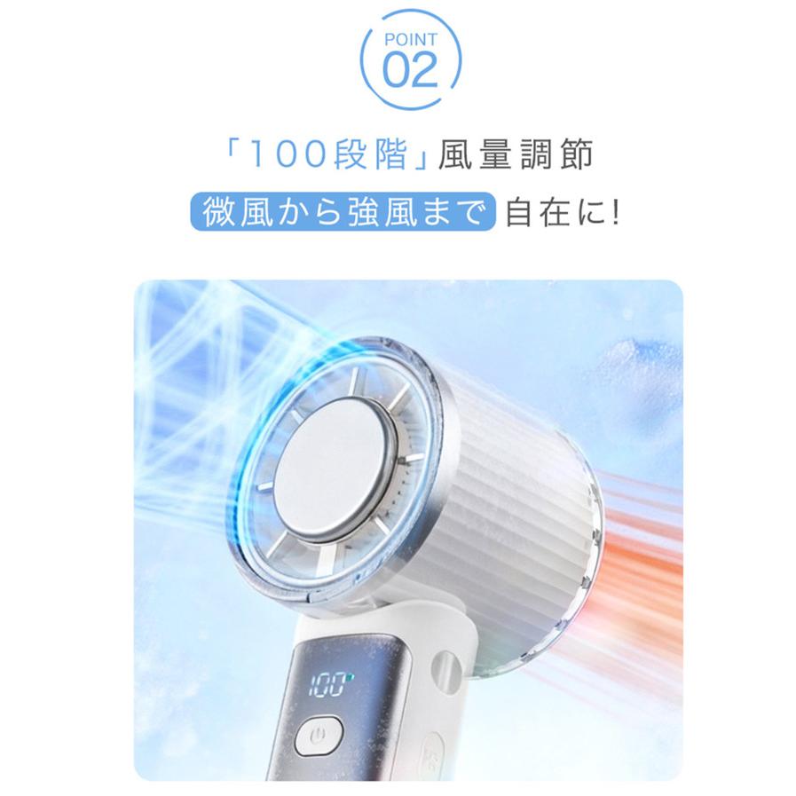 シシベラ 2026新 4way 冷却ハンディファン PRO ハンディファン 冷却