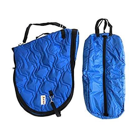 店舗 大阪 英語すべて目的horseサドルキャリアと一致するbridleホルターバッグセット ブルー 直売卸し売り Spkindustria Com Br