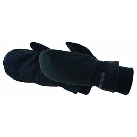 すぐったレディース福袋 Women's Manzella Adventure Medium Black, Mitten, 100 手袋