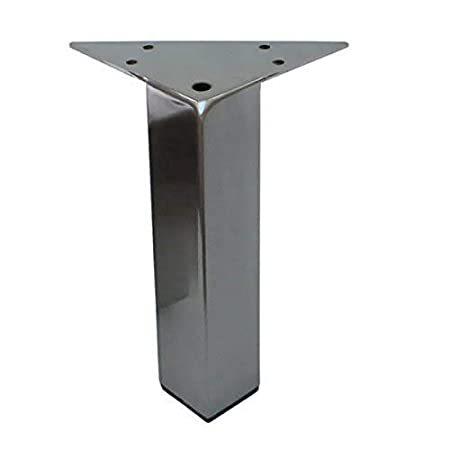 アルファfurnishings正方形メタル脚7 Xa0 H Brushedサテン 低価格でスタイリッシュな ラック用付属品 パーツ Myleet Com