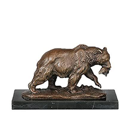 公式 Toperkin ブロンズ像動物彫刻ベアハントフィッシュフィギュアホームデコレーション Tpal 317 送料無料 Fcbyfauci Com Ve