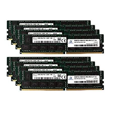 Adamanta 256GB (8x32GB) サーバーメモリアップグレード 適合機種: HP Proliant DL360 Gen 9 DDR4 2 内蔵型SSD