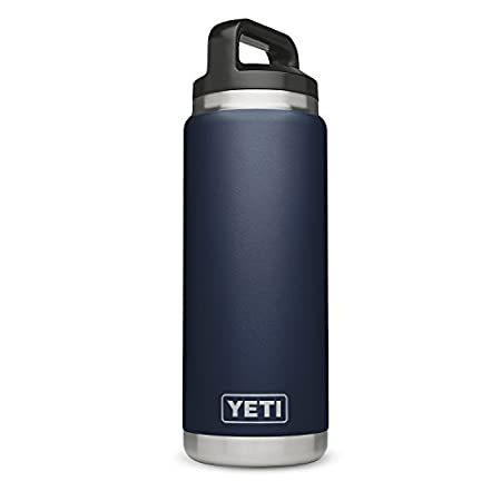 人気ブランドの新作 YETI ネイビー 26oz真空断熱ステンレススチールボトルキャップ Rambler 水筒