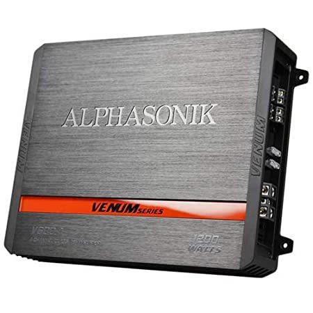 高知インター店 Alphasonik V600 4 Venum Series 10 Watts Max 4 Channel Car Amp With Power シニアファッション Mantraahc Com
