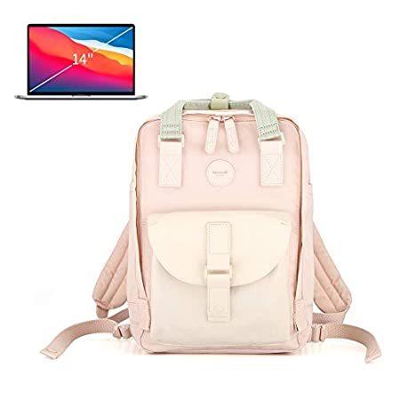 かわいいノートパソコン用バックパック ノートパソコン ビンテージ 破れにくい ビジネスバッグ 旅行 大学 大学