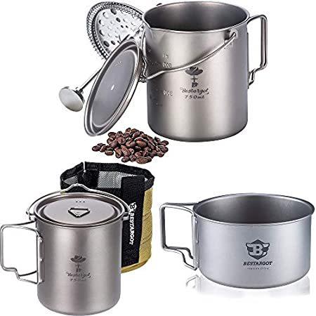 【中古】 & Pot Camping & Press Coffee Titanium Bestargot Camping Bundles Cup コーヒーポット 【中古】 & Pot Camping & Press Coffee Titanium Bestargot Camping Bundles Cup コーヒーポット