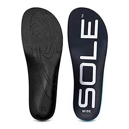 100 ％品質保証 SOLE Active Wide Thick Insole, Men's 11.5-12 / Women's 13.5-14 インソール