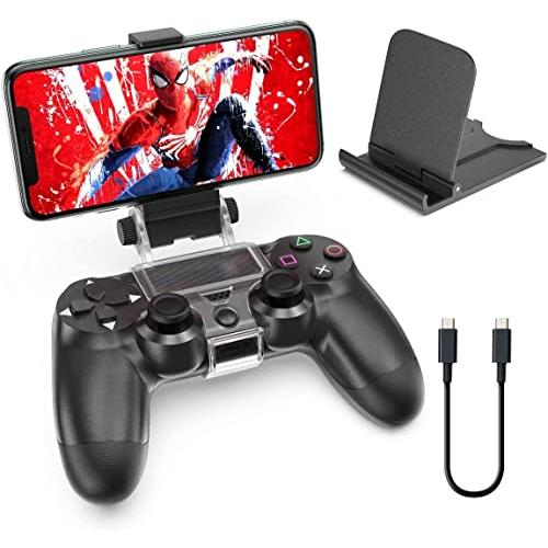 Ps4携帯ホルダー Ps4スマホホルダー Oivo Ps4スマホクリップ Ps4携帯電話ホルダー Ps4コントローラーマウント Ps4スマホ固定ホルダー Ps4スマホマウントホルダー 多様な