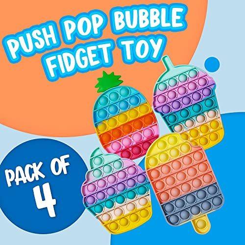 Svnvioz プッシュポップ 新色 バブル セット スクイーズ玩具 かわいい 人気 フィジェットおもちゃ ボードゲーム 減圧グッズ ストレス解消 洗える可能 家族 子供 1年保証