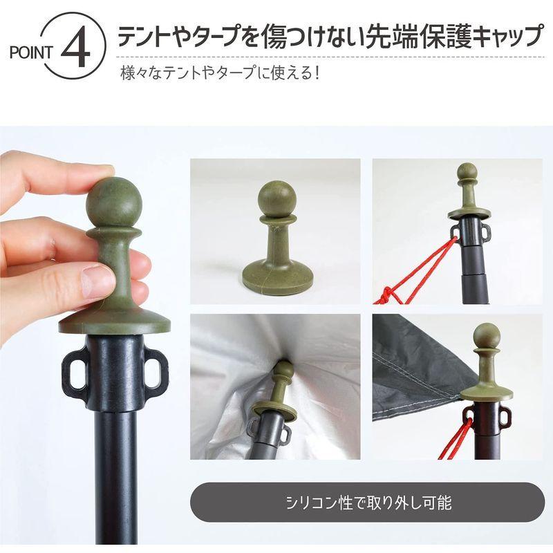 TOBAU コットテント テント ポータブル 防水 UPF50 軽量 コンパクト アウトドア キャンプ ソロキャンプ 一人用テント 虫 蚊|junostore|07