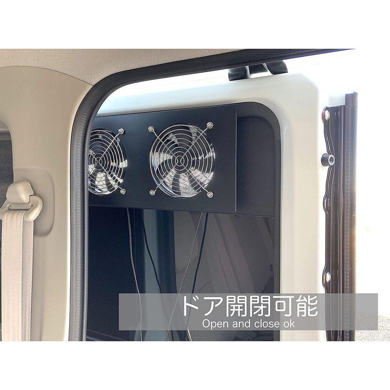 初代 スズキ ハスラーmr31s Mr41s ウインドーバグファン 4連 換気ファン 車中泊用 車内用 000 ジュノ 通販 Yahoo ショッピング