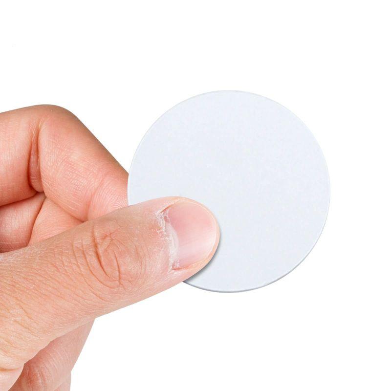 NFCタグ NTAG215 コイン型カード10枚入りブランクホワイト NFCタグ NFC