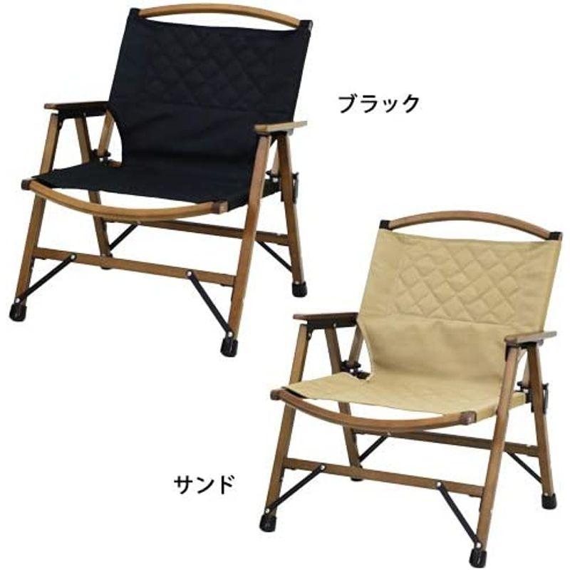 クイックキャンプ 一人掛け ウッドローチェア QC-WLC 一人掛け ウッドローチェア QC WLC
