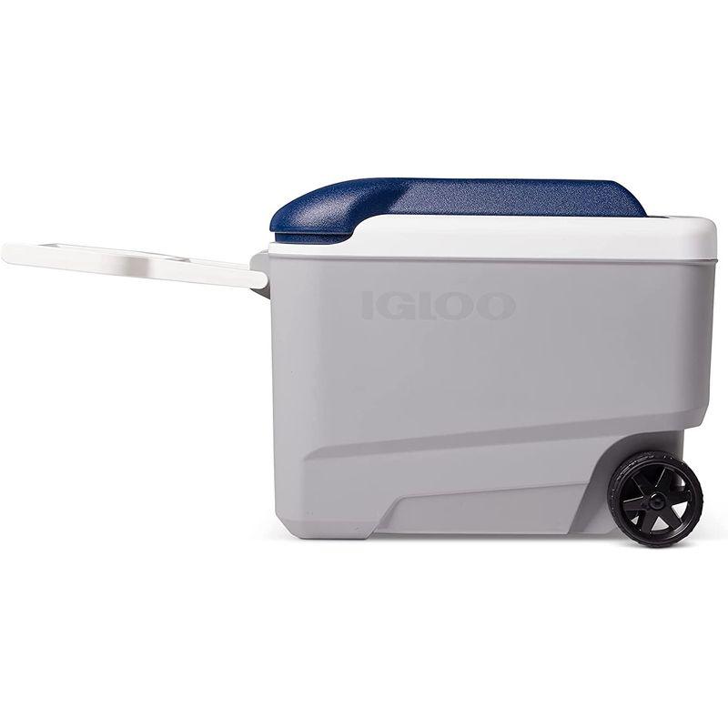 igloo(イグルー) クーラーボックス マックスコールド 40 (約38L) ローラー 00034687 アッシュグレー 約38L イグルー クーラーボックス マックスコールド ローラー アッシュグレー サイズ