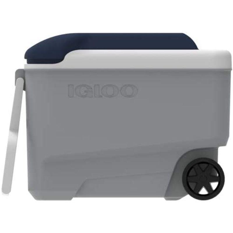 igloo(イグルー) クーラーボックス マックスコールド 40 (約38L) ローラー 00034687 アッシュグレー 約38L イグルー クーラーボックス マックスコールド ローラー アッシュグレー サイズ
