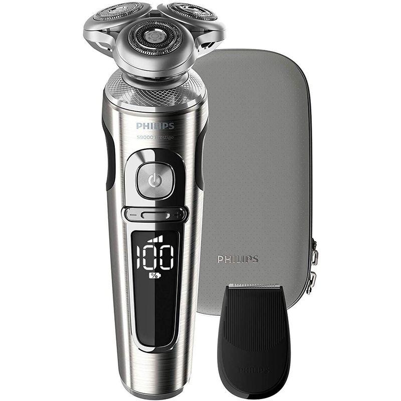 ［即日発送］ フィリップスS9000 プレステージ メンズ電気シェーバー72枚刃 回転式お風呂剃り&丸洗い可 SP9820/12 【CE1199112903】(42536円)