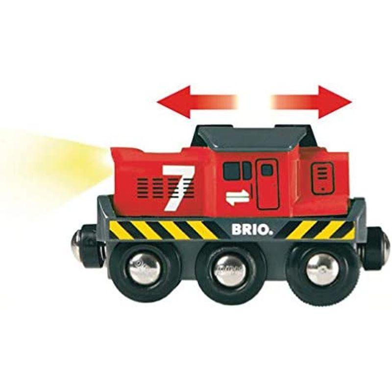 BRIO ( ブリオ ) WORLD カーゴレールデラックスセット 全54ピース 対象年齢 3歳~ ( 電動車両 電車 おもちゃ 木製 レー WORLD BRIO ブリオ カーゴレールデラックスセット 全54ピース 対象年齢 3歳 電動車両 電車 おもちゃ 木製 レー