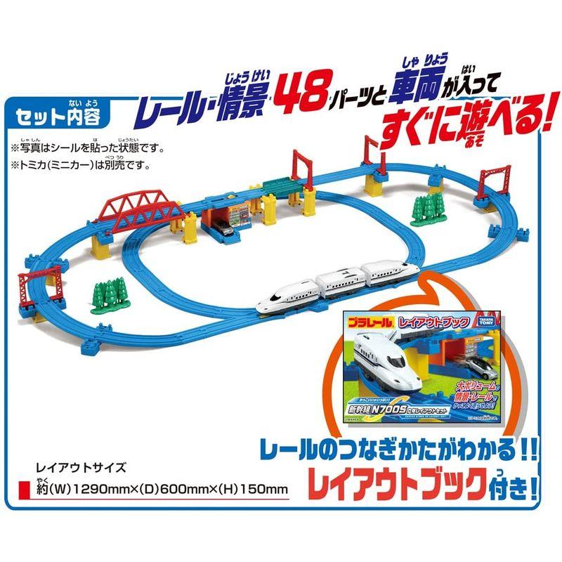 プラレール かっこいいがいっぱい 新幹線 N700S立体レイアウトセット かっこいいがいっぱい 新幹線 N700S立体レイアウトセット