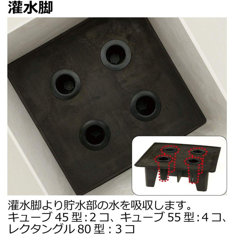リッチェル 大型プランター 陶器風 ホワイト 80×29.5×45cm ラヴィーレWS レクタングル 80型 底面給水機能付き 709040 大型プランター 陶器風 ホワイト 80×29 5×45cm ラヴィーレWS レクタングル 80型 底面給水機能付き サイズ