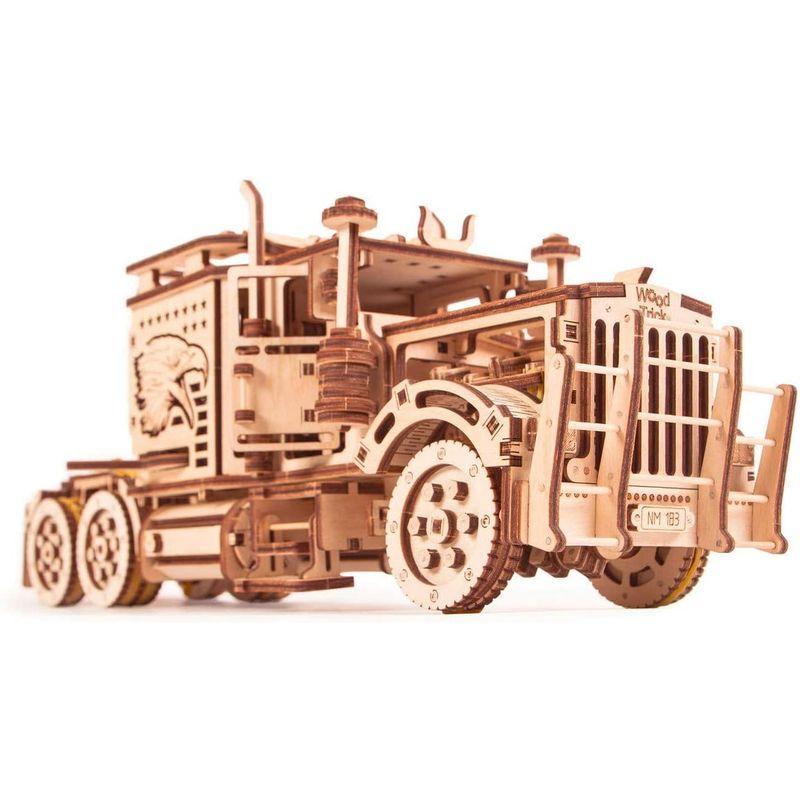 Woodtrick ウッドトリック ビッグリグ大型トラック 木製3Dパズル ウッドトリック ビッグリグ大型トラック 木製3Dパズル