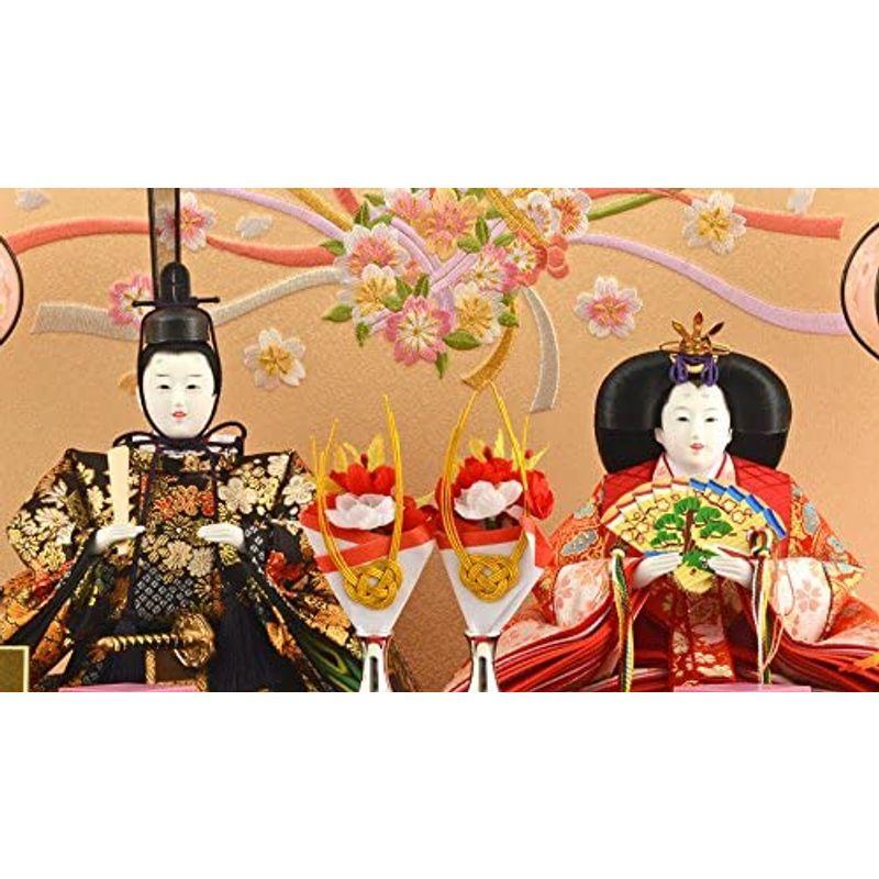 【初期/レア】 雛人形 ケース飾り 親王飾り 平安義正 被せ ケース 黒塗 h273-sm-27-3-4 【BCD1056740554】(37486円)