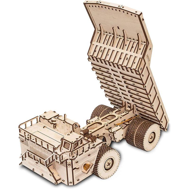 EWA BelAZ 75710 オフロードダンプ 3D木製モデル (BelAZ 75710 Off-road Dump 3d Mechani BelAZ オフロードダンプ 3D木製モデル Off road Dump 3d Mechani