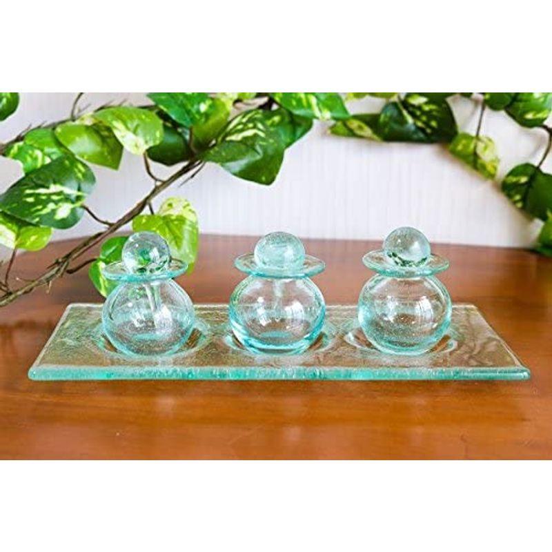 ガラス製アロマオイルボトル（小） 小 　