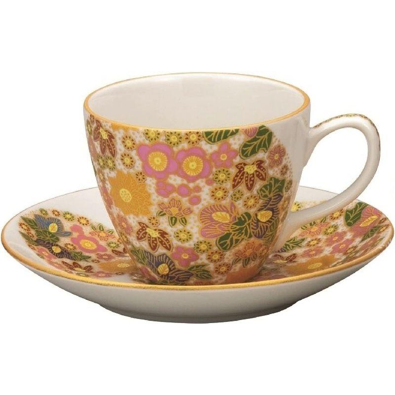 【新品訳あり】 九谷焼 九谷のカップ＆ソーサー ペアコーヒー 花詰 【1968827730】(10251円)