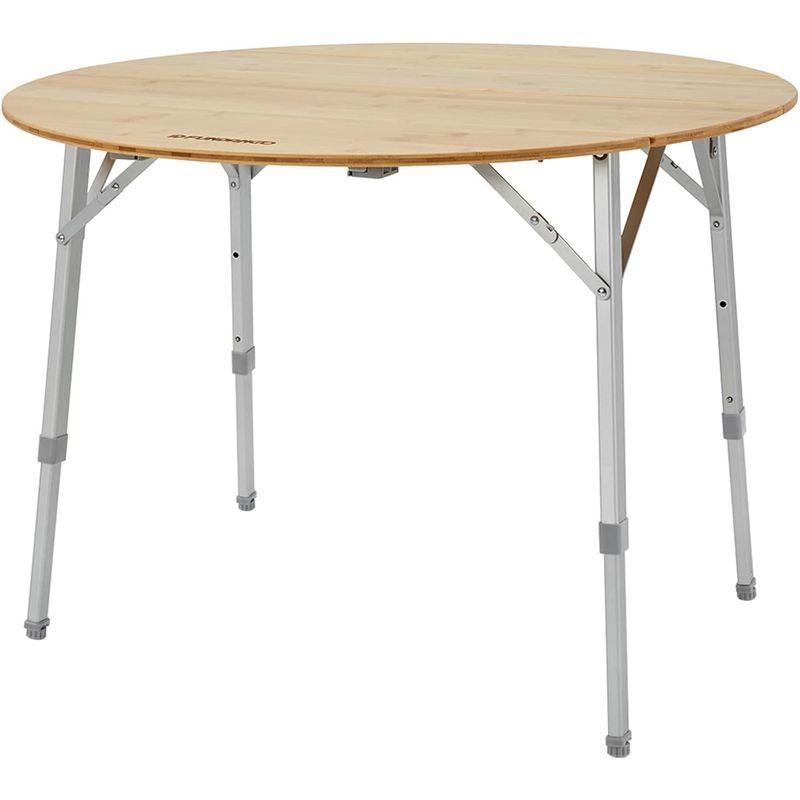 FUNDANGO アウトドアテーブル 耐荷重約80kg サークルテーブル 90cm 3-4人用 キャンプ 丸テーブル 折りたたみ 高さ調整4 約 アウトドアテーブル 耐荷重約80kg サークルテーブル 90cm 4人用 キャンプ 丸テーブル 折りたたみ 高さ調整4