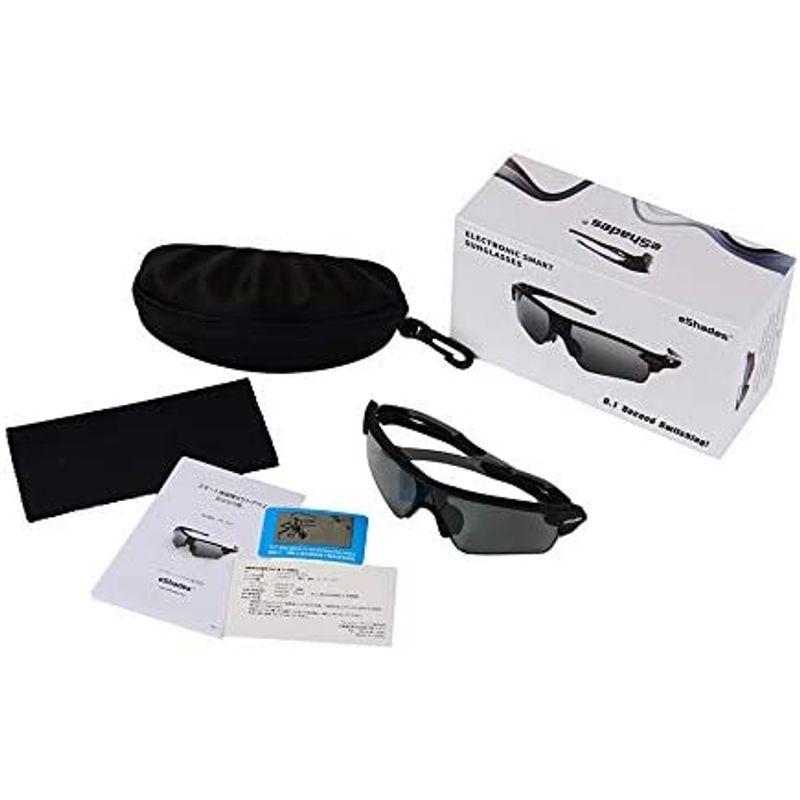 瞬間調光サングラス eShades（イーシェード）Grey/Black (グレー) eShades イーシェード Grey/Black グレー