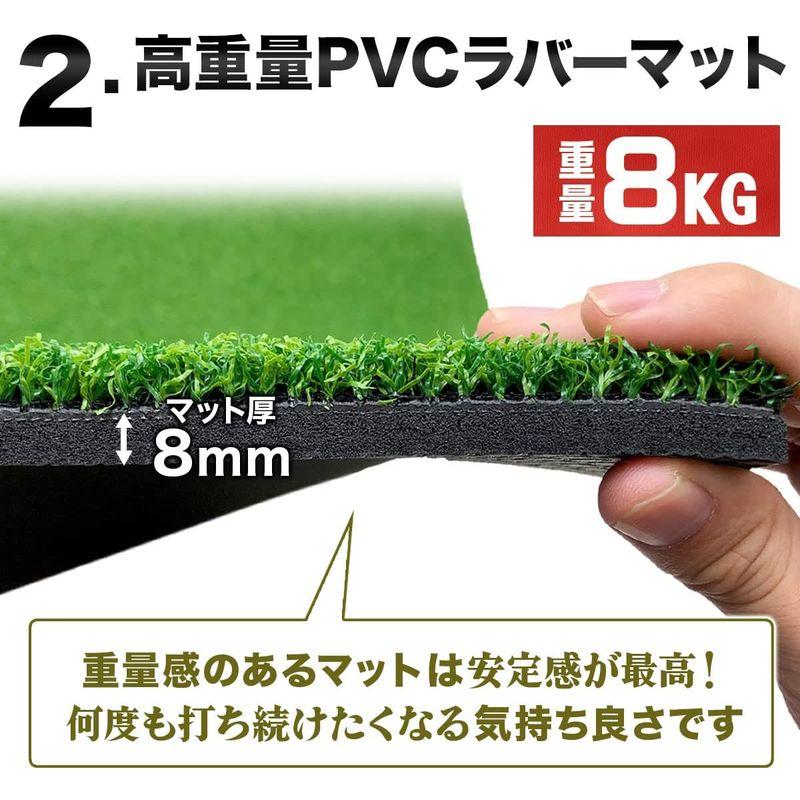GolfStyle ゴルフマット 大型 PGAプロ監修モデル 100×150cm ゴルフ 練習 マット 素振り スイング 練習用 屋外用 人 ゴルフマット 大型 PGAプロ監修モデル 100×150cm ゴルフ 練習 マット 素振り スイング 練習用 屋外用 人 　 サイズ