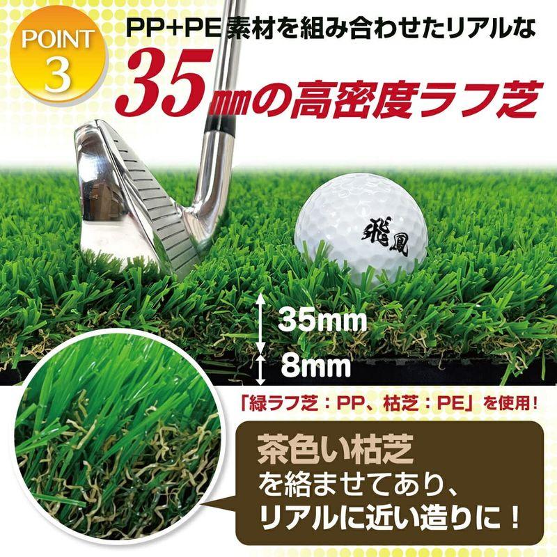 【新版】 GolfStyle 傾斜 ゴルフマット 100×100cm PGAプロと共同開発 ゴルフ 練習 マット 大型 斜面 アプローチ ショット 練 【WSO8203278513】(29100円)
