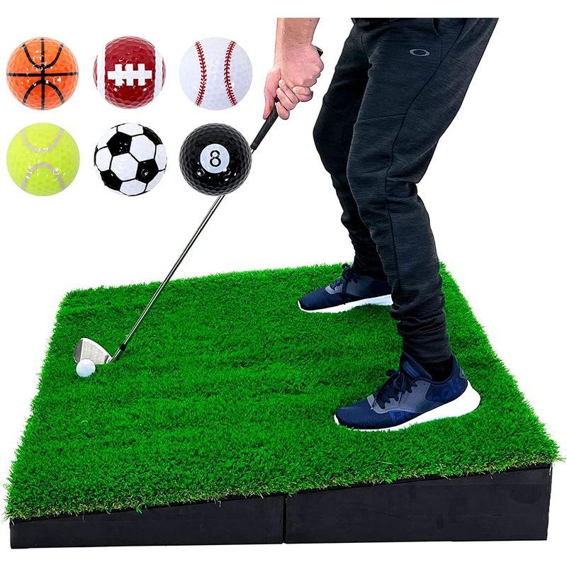 USED GolfStyle 傾斜 ゴルフマット 100×100cm PGAプロと共同開発 ゴルフ 練習 マット 大型 斜面 アプローチ ショット 練 【V7813128311】(27716円)
