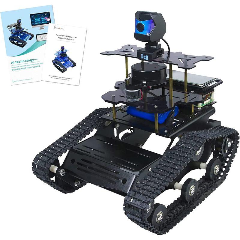 【早い者勝ち！】 XiaoR Geek Raspberry Pi AIロボット 自動運転 ROSロボットカー 地図とナビゲーションを構築するためのラズベリーパ 【NAN1364897180】(48418円)