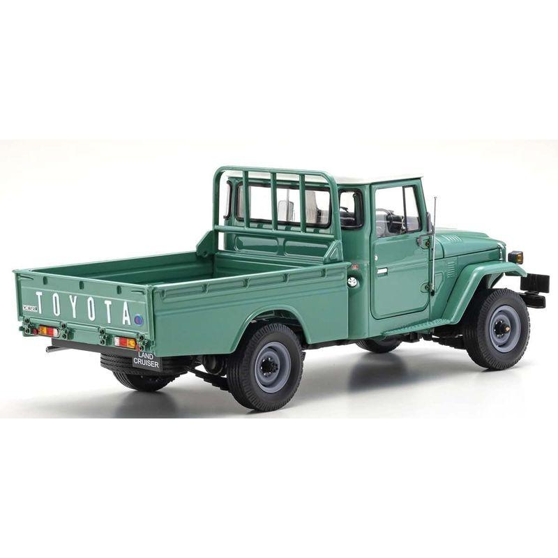 ⭐️完成品⭐️ 京商オリジナル 1/18 トヨタ ランドクルーザー 40 ピックアップ (ファッショングリーン) 完成品 【O2685407398】(13983円)