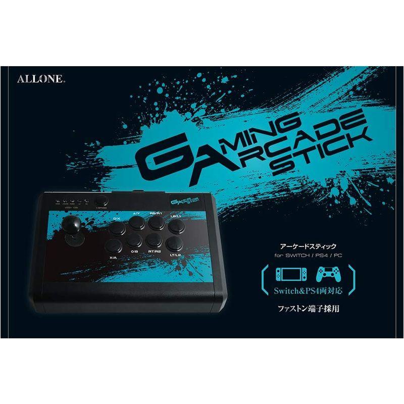 ALLONE(アローン) Nintendo Switch/PS4用アーケードコントローラー アーケードスティック ゲーム 格闘ゲーム シュー アローン Nintendo Switch/PS4用アーケードコントローラー アーケードスティック ゲーム 格闘ゲーム シュー また