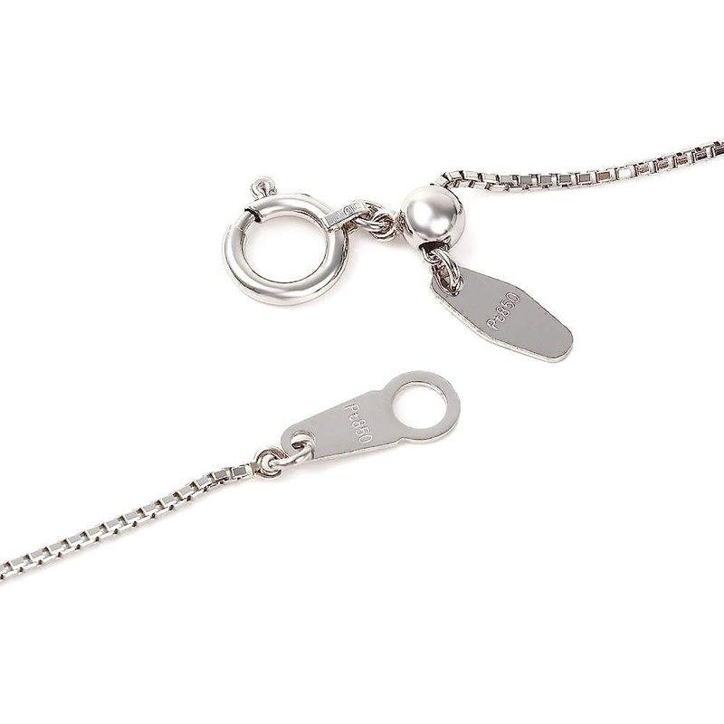 【新品 未使用 日本製】 プラチナ ネックレス ベネチアン チェーン 60cm フリーアジャスター 幅 0.8mm Pt850 【EI4162145720】(21674円)