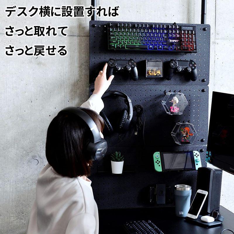 山善 突っ張り パーテーション (有孔ボード) 幅31・61×奥行5×高さ190-260? マグネット対応 かんたん突っ張り(実用新案取得) 幅31 61×奥行5×高さ190 突っ張り パーテーション 有孔ボード マグネット対応 かんたん突っ張り 実用新案取得 サイズ