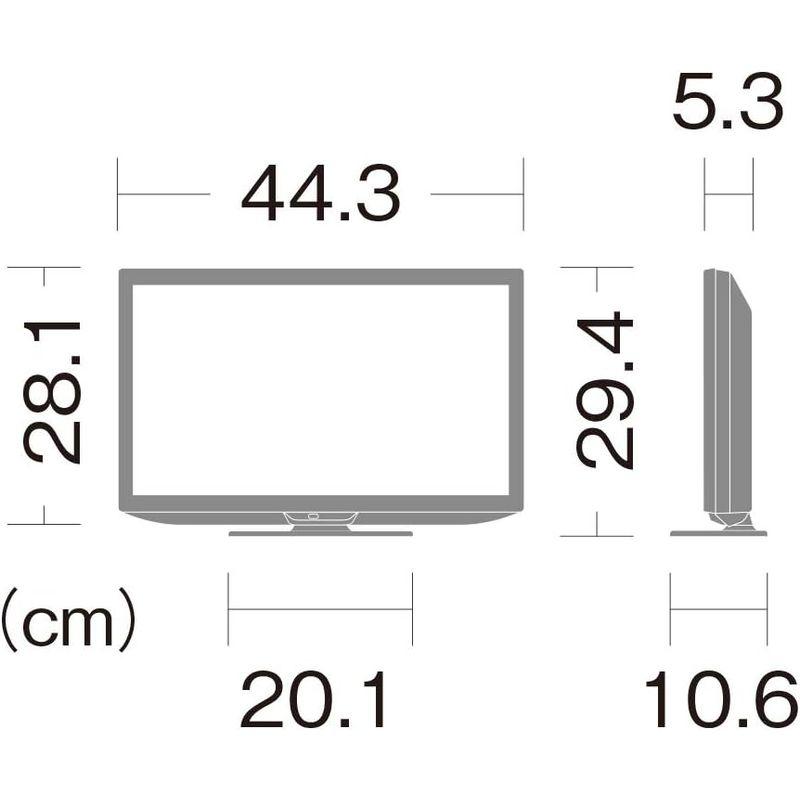 シャープ 19V型 液晶 テレビ AQUOS 2T-C19DE-W ハイビジョン 外付けHDD裏番組録画対応 2021年モデル ホワイト 19V型 液晶 テレビ AQUOS 2T C19DE ハイビジョン 外付けHDD裏番組録画対応 2021年モデル ホワイト