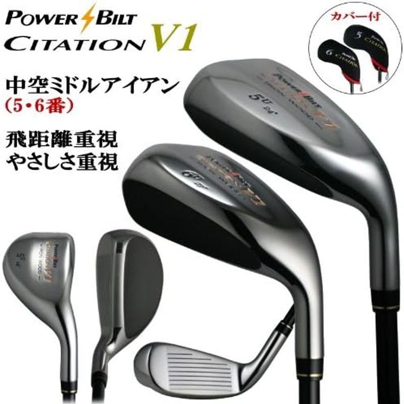 【値下げ中】 パワービルト CITATION(サイテーション) V1 アイアン 5UI~SW 8本セット SR PBCTVI SR 【3966723150】(20657円)