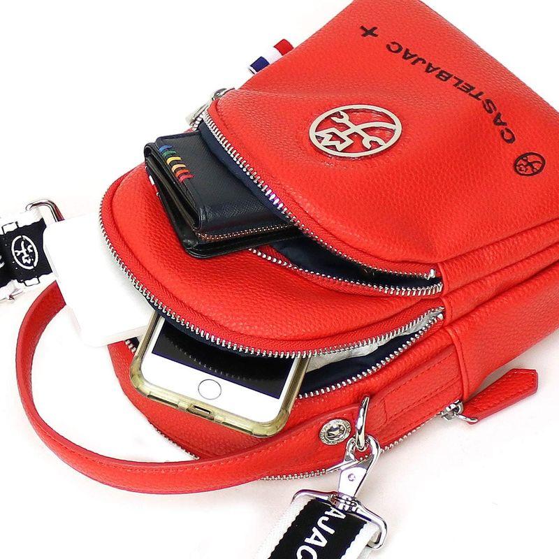 カステルバジャック ミニショルダーバッグ Halogen(ハロゲン) 026121 クロ ミニショルダーバッグ Halogen ハロゲン クロ