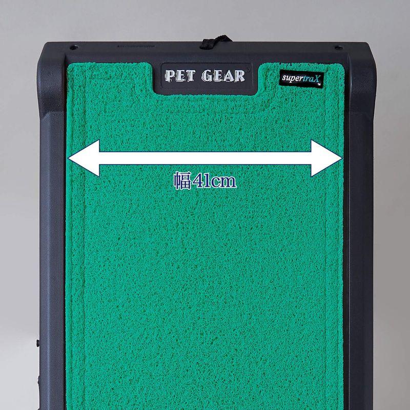 OFT ペットステップ ワイド SupertraX グリーン 犬 ステップ 介護 車 玄関 段差 スロープ 大型犬 ペットスロープ コンパク ペットステップ ワイド SupertraX グリーン 犬 ステップ 介護 車 玄関 段差 スロープ 大型犬 ペットスロープ コンパク サイズ 幅50 約