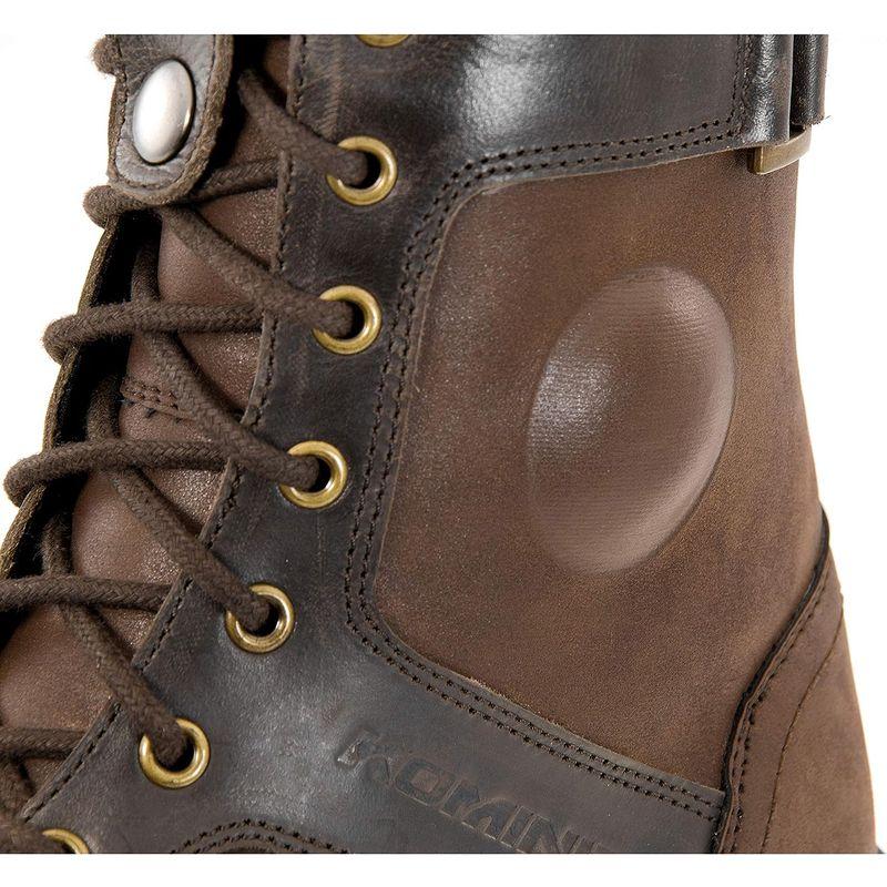 コミネ(KOMINE) バイク ヴィンテージライディングブーツ 25 Brown 05-090 SB-90 KOMINE バイク ヴィンテージライディングブーツ Brown SB