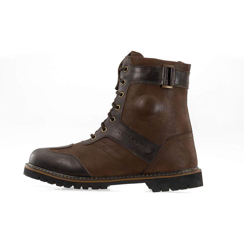 コミネ(KOMINE) バイク ヴィンテージライディングブーツ 25 Brown 05-090 SB-90 KOMINE バイク ヴィンテージライディングブーツ Brown SB
