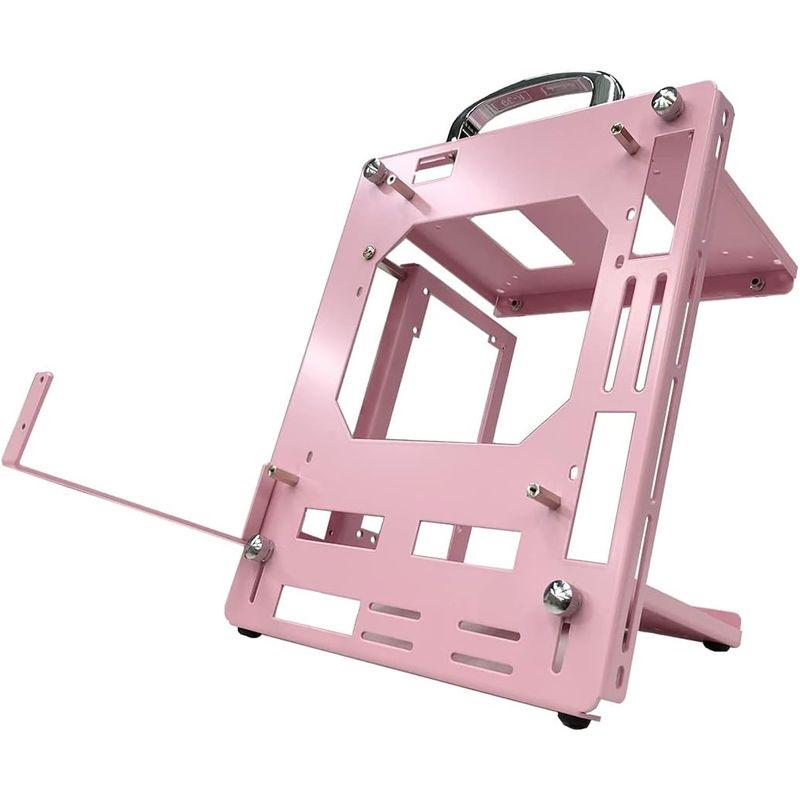 長尾製作所×SHIMI-LAB 親和産業 2WAY ベンチテーブル mini-ITX Pink SMZ-2WBT-ITX-Pink ITX Pink LAB 親和産業 2WAY ベンチテーブル mini SMZ 2WBT ×