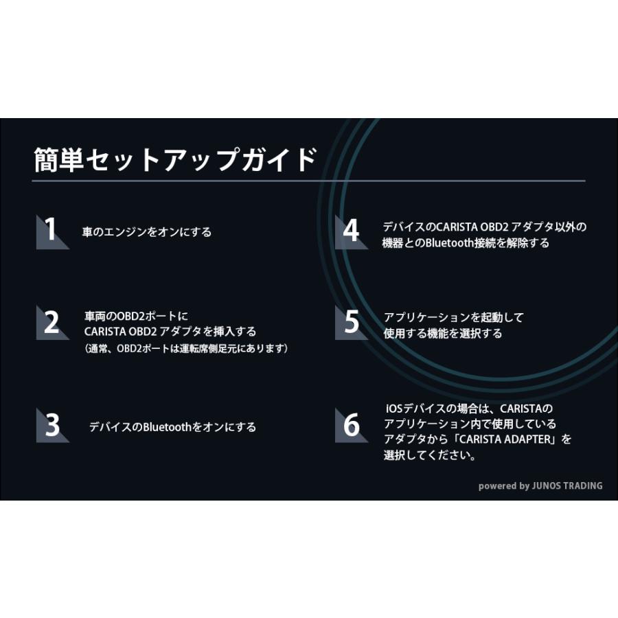 レビューキャンペーン開催中】CARISTA OBD2 アダプタ - Bluetooth