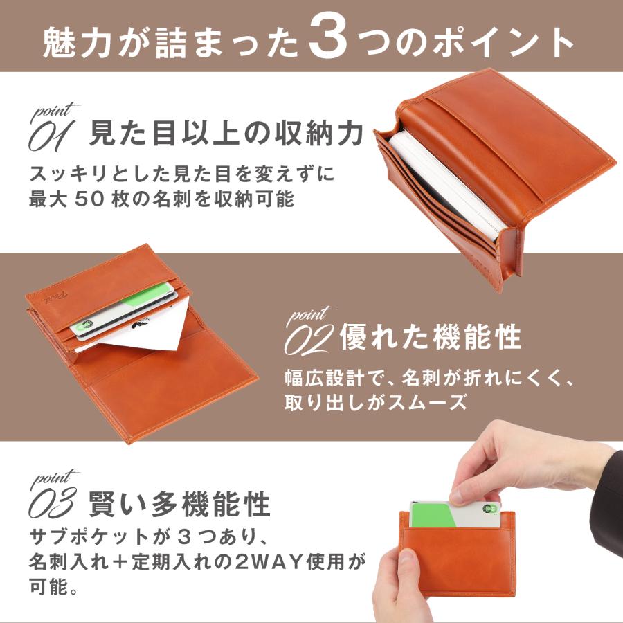 cocall] 名刺入れ メンズ レディース 名刺ケース カードケース 本革 大容量 名刺が折れない 取り出しやすい 50枚収納可能 選べる6色  コンパクト 5つポケット 仕分けポケット付き ビジネス 男女兼用 人気商品】名刺ケース カードケース 本革 レディース 大容量 名刺が折れ ...