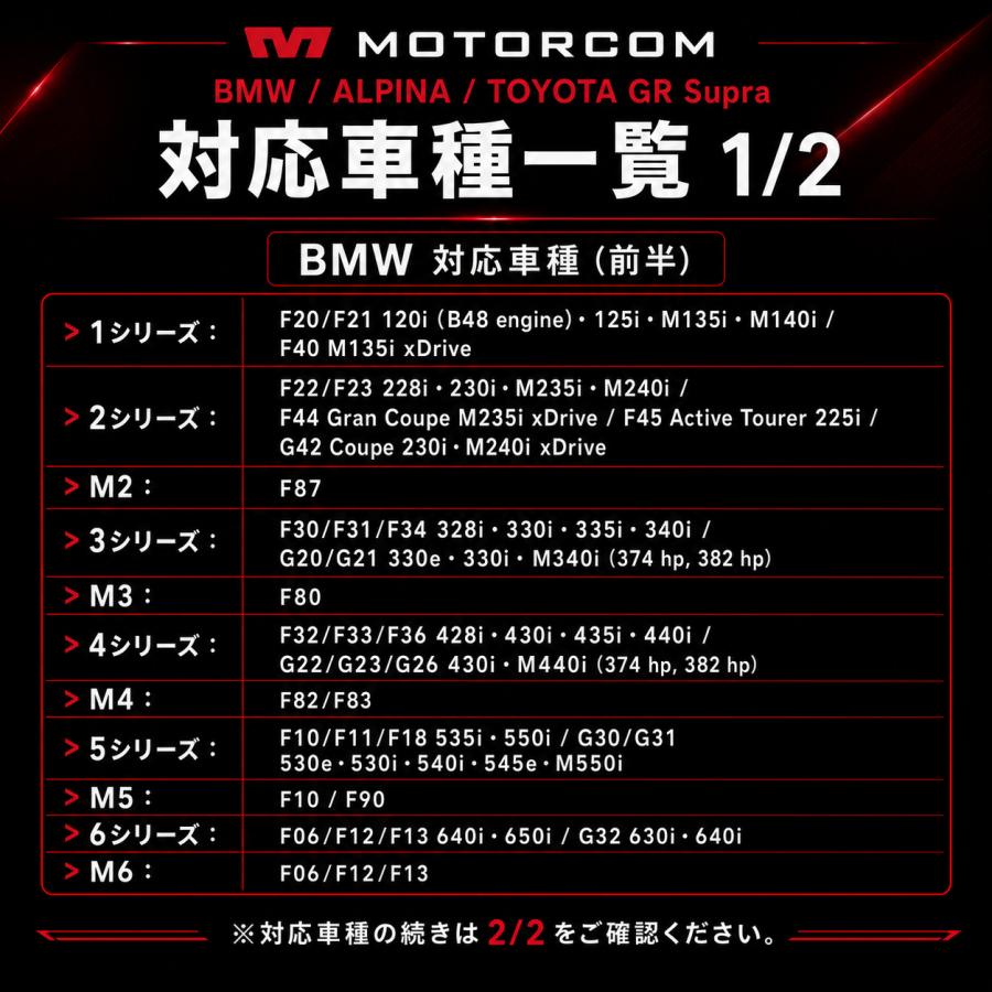 MotorCom エキゾーストバルブコントローラー for BMW ALPINA GR